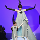 COCO ROCHA AND HER ADORABLE CHILD. Image: Getty